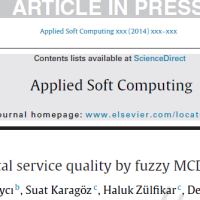 ترجمه مقاله The evaluation of hospital service quality by fuzzy MCDM ارزیابی کیفیت خدمات بیمارستانی با استفاده از روش فازی MCDM